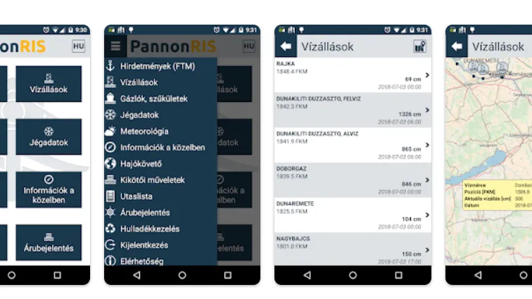 Kép a RIS alkapmazásról